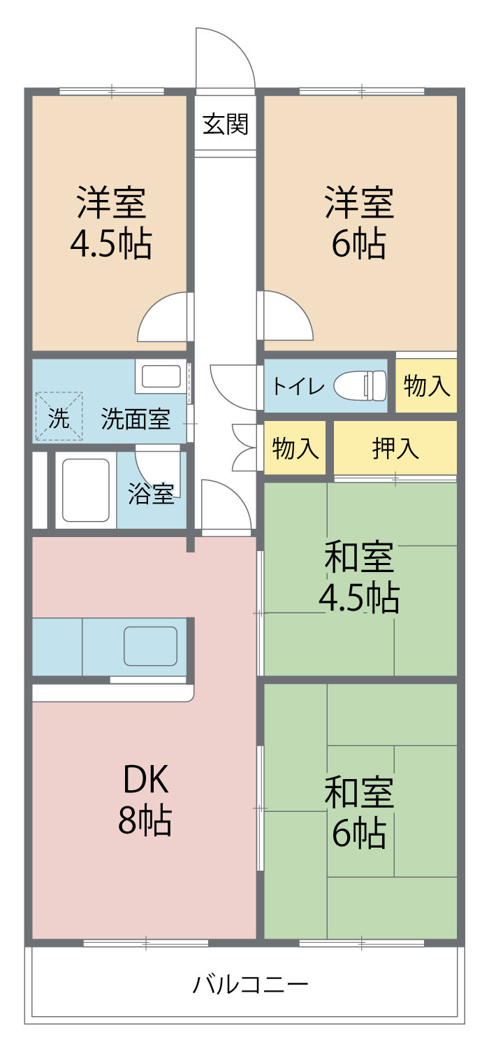 ローズハイツ香里園2号棟の画像