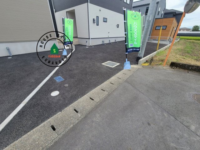 熊本市南区八分字町第14-2棟（1号棟）の駐車場|駐車場になります。