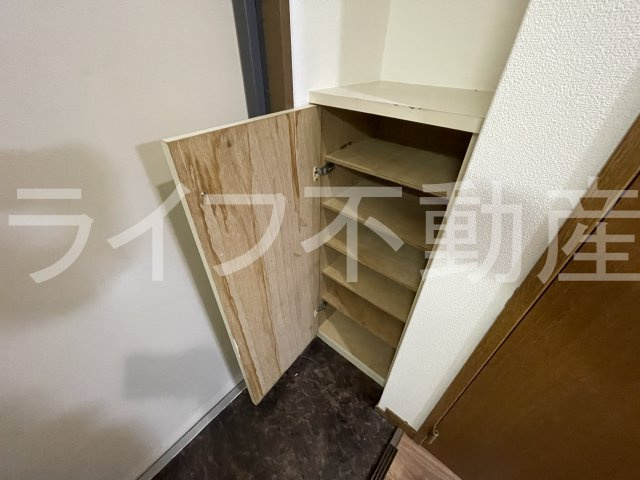 エス・ティマンション旭町の収納|大きなスペースがあり、収納には困りません