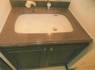 【洗面所】 | ライオンズマンション六ッ門第2 | 明るい洗面所です