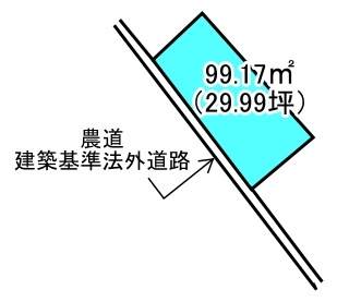 港町　売土地の区画図