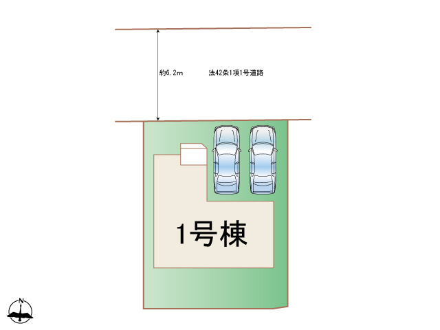 神戸市垂水区泉が丘　新築一戸建の区画図