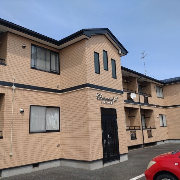 シャルマン城西A棟のエントランス