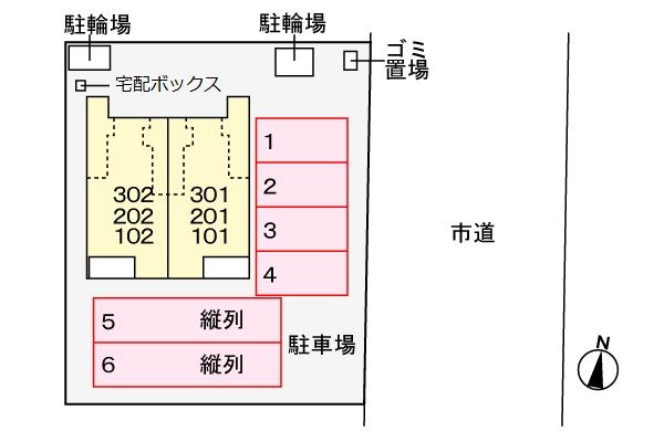 サンパティーク塩田　　刈谷市の賃貸ならクラスホーム刈谷店の駐車場