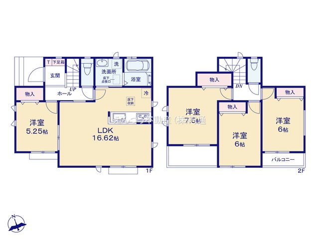 ハートフルタウン秋葉町の間取り
