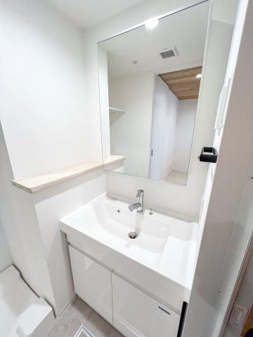 estageo北田辺の洗面所