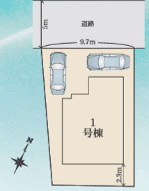 【区画図】 | 【名古屋市緑区諸の木2丁目2702新築戸建】✨️仲介手数料無料✨️鳴海東部小学校・扇台中学校