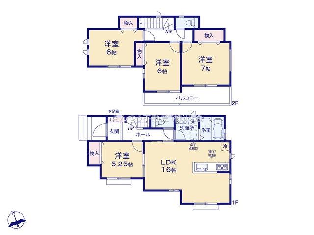 ハートフルタウン秋葉町の間取り