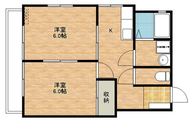 【間取り】 | ハイツクイーンパレス