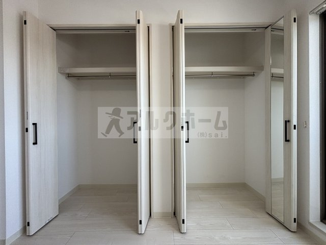 クリエオーレ田辺の収納