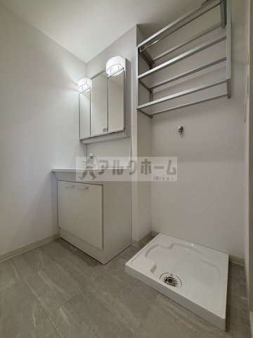 クリエオーレ田辺の洗面所