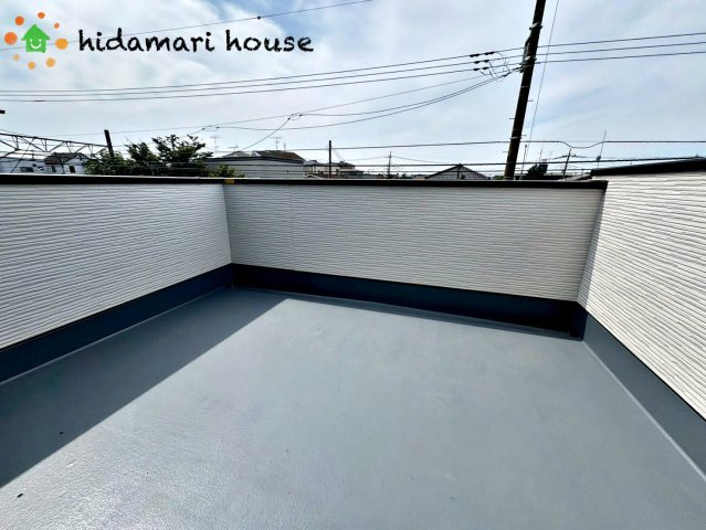 北区別所町9期　新築戸建　リガーレ01のバルコニー