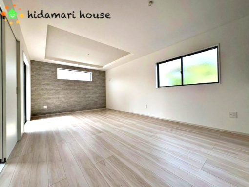 北区別所町9期　新築戸建　リガーレ01の居間・リビング