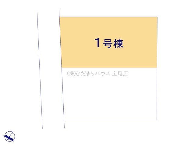 北区別所町9期　新築戸建　リガーレ01の区画図