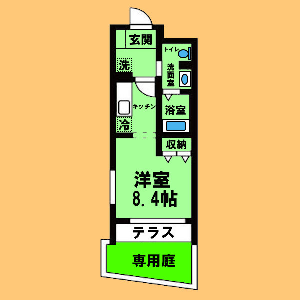 マリアロッソ天神山の間取り