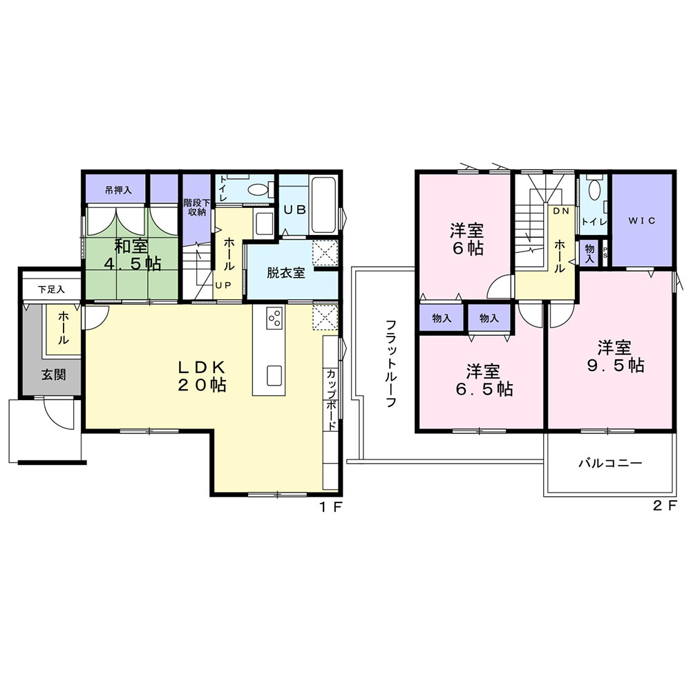 菊陽町/原水6号地の間取り