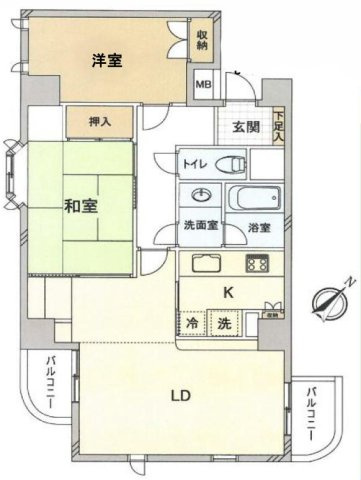 国分寺市内藤１丁目の中古マンション