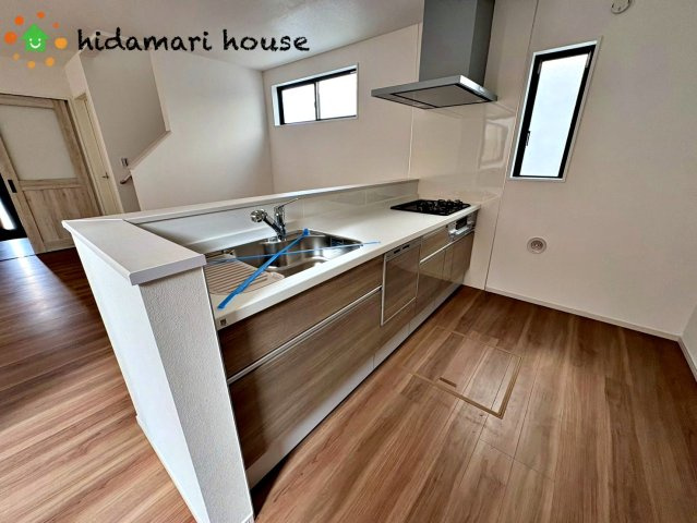 北区別所町9期　新築戸建　リガーレ02のキッチン