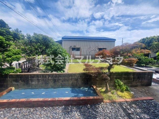 印南売り家の庭|お庭も活用できます