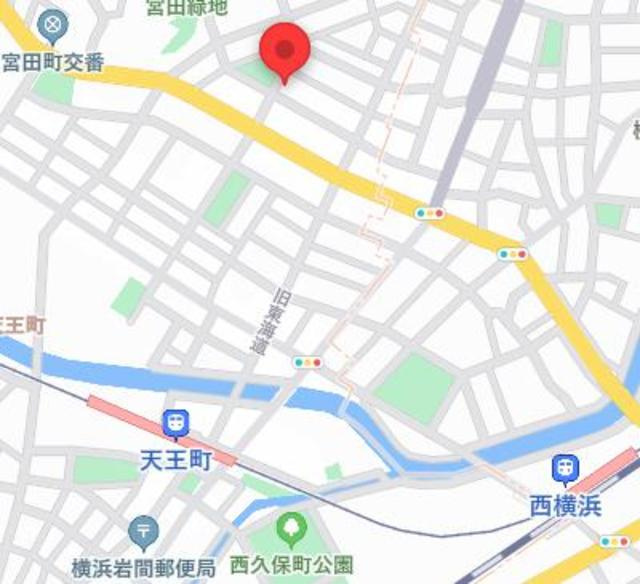 パークアヴェニューの地図