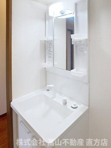 ディアス馬場山 B棟の洗面所