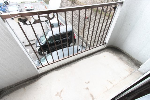 ピュア広本町のバルコニー