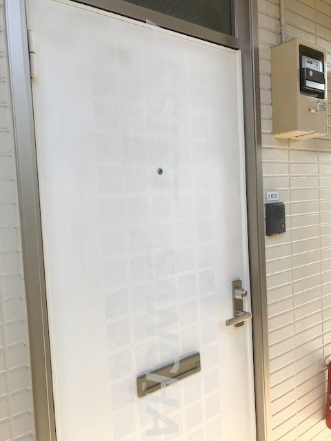 コーポセブンの玄関