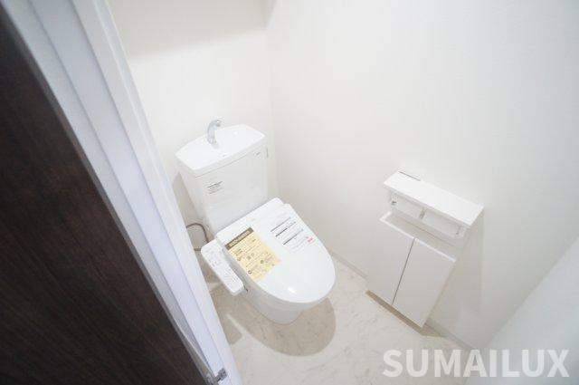熊本市北区龍田弓削１丁目の賃貸マンションのトイレ