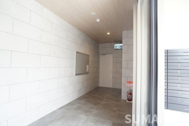 熊本市北区龍田弓削１丁目の賃貸マンションのロビー