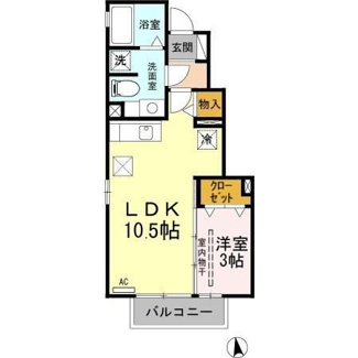 【間取り】 | モンテベール　Ⅱ