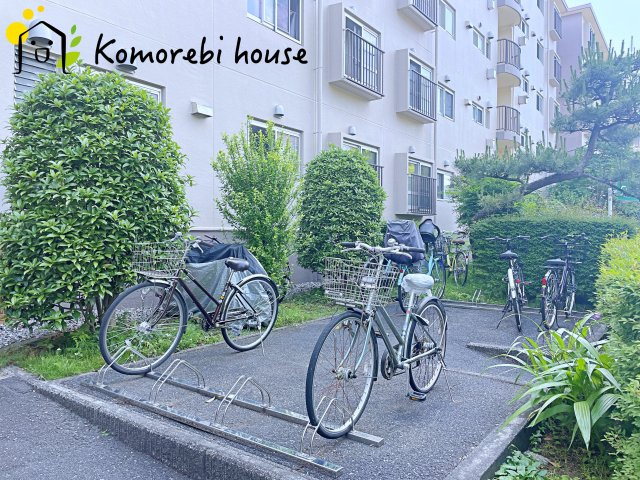 大宮七里グリーンハイツ二号棟の駐輪場|駐輪場