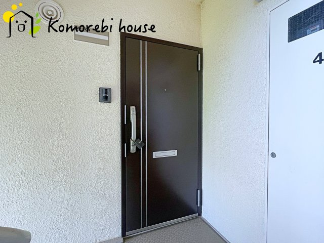 大宮七里グリーンハイツ二号棟の玄関|シンプルで使いやすい玄関です