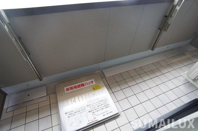 シャーメゾン九品寺のバルコニー