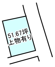 泉池町　売土地の区画図|【区画図】