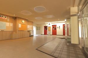 夢野ハイタウン1号棟のロビー