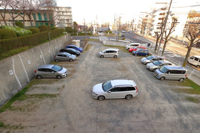 夢野ハイタウン1号棟の駐車場|駐車場です。
