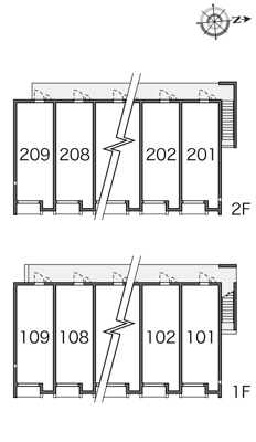 【区画図】 | レオネクストＮＯＡＨ