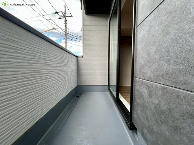 見沼区東大宮52期　新築戸建　リガーレ01のバルコニー