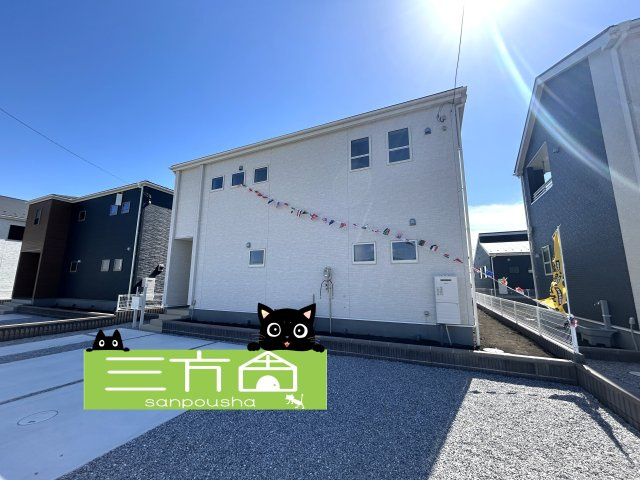 新築　前橋市茂木町第3　Livele Garden.S　1号棟の外観|現地写真　2025年9月完成しました！ご内覧等、お気軽にお問合せください♪　							

