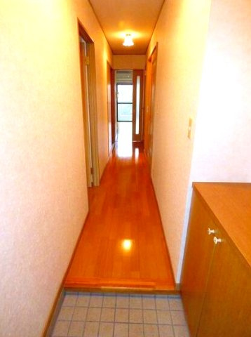 スカイマンションキャッスルの玄関