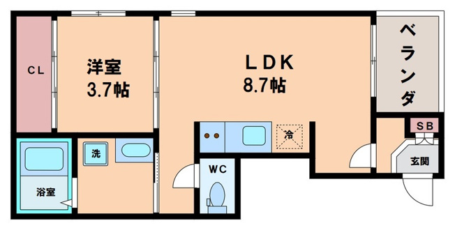 【間取り】 | レーヌデプレ桃谷