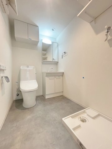 「防音マンション」（仮）サウンドフリー東池袋の洗面所