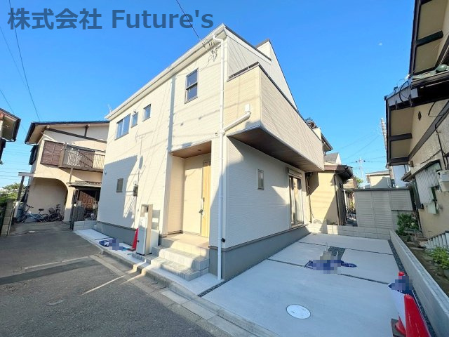 三郷市戸ケ崎3丁目　新築戸建　全1棟の外観|税優遇が受けられる長期優良認定住宅！2025年5月完成の新築戸建