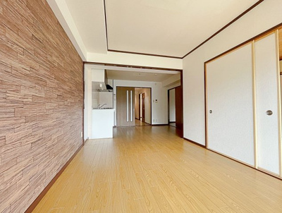 【居間・リビング】 | グランデール鶴田【名古屋市賃貸・都市ガス】