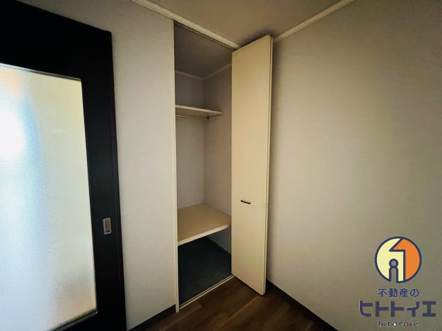 サンリバーHの収納|洋室の収納です