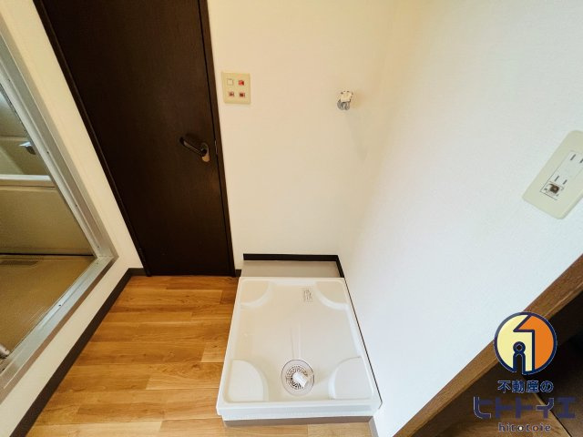 サンリバーHの設備|洗濯機置場です