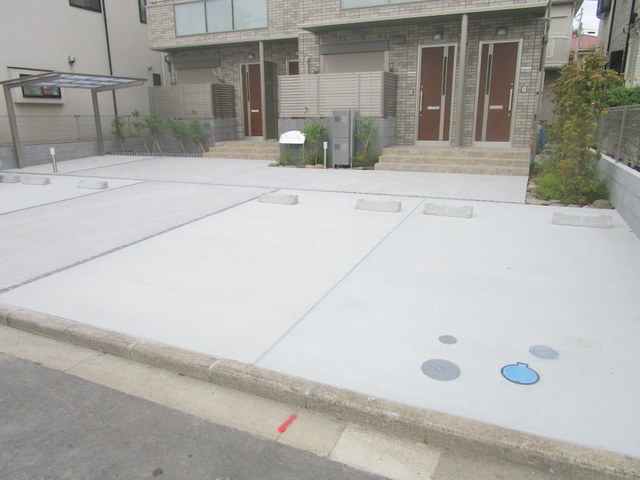 コスタヴィラの駐車場