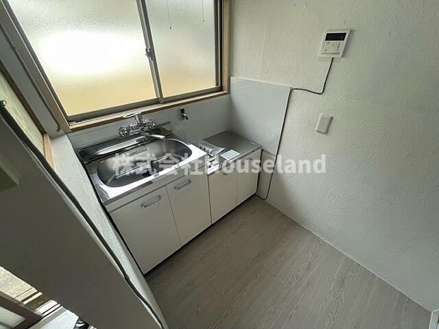 杭ノ瀬アパートのキッチン