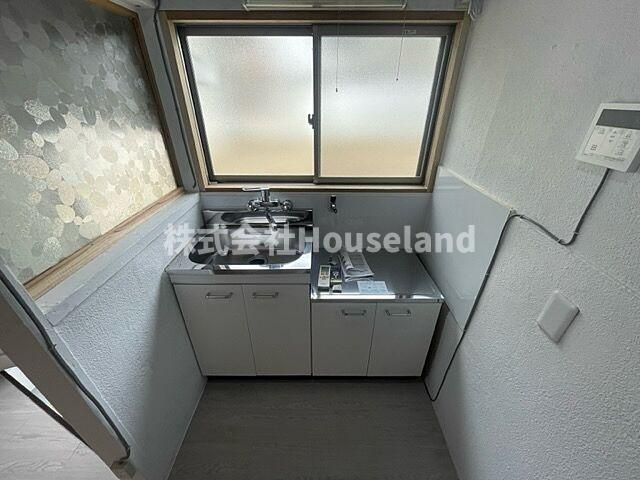 杭ノ瀬アパートのキッチン