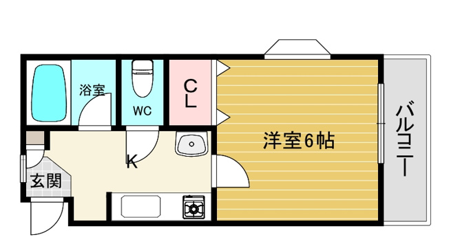 【間取り】 | ステラハウス４－１１００